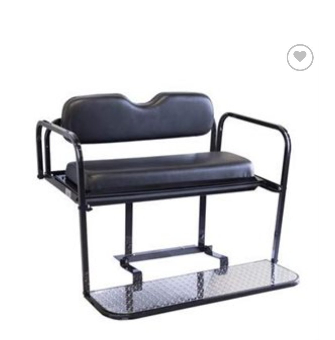 Club Car Precedent (Black) Backseat 2004+