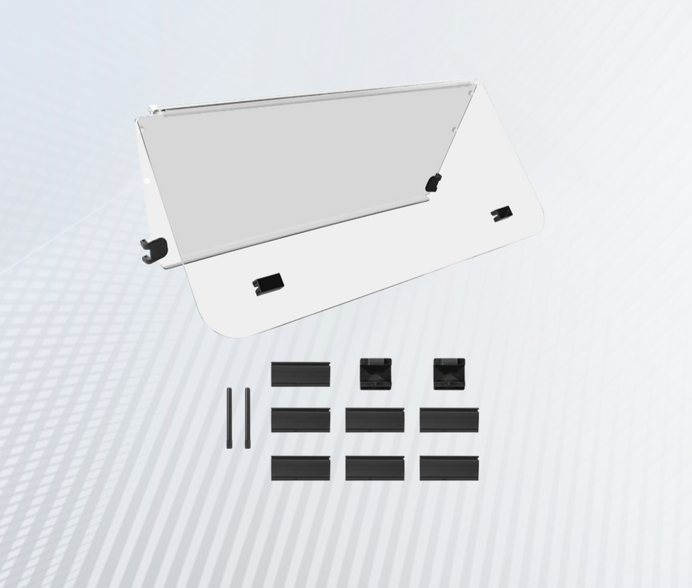 Club Car DS (Clear) Windshield 2000-2007